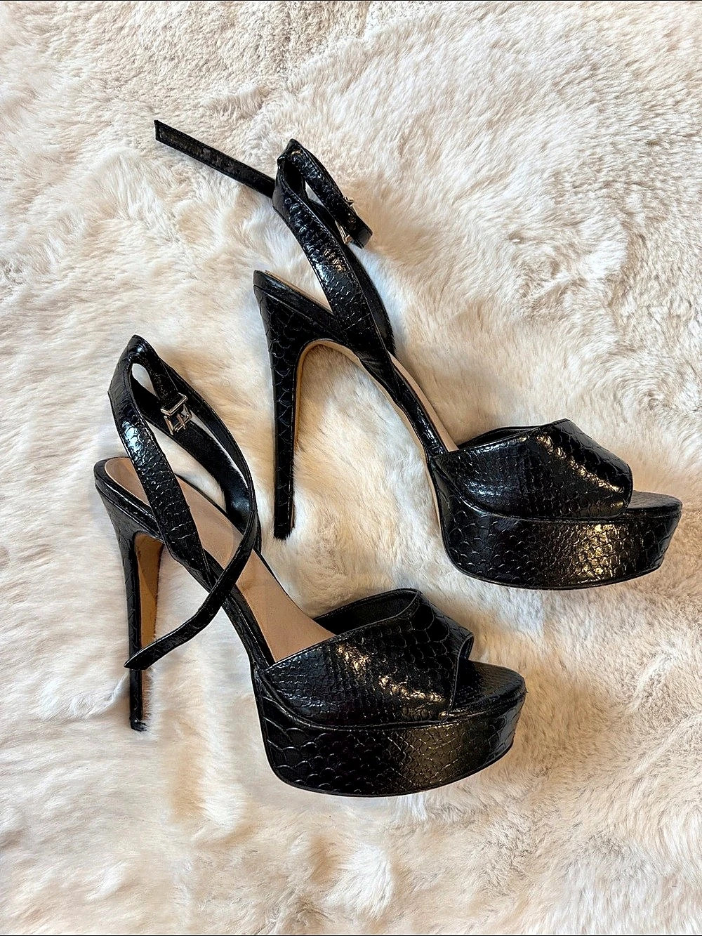 Black Platform Heels